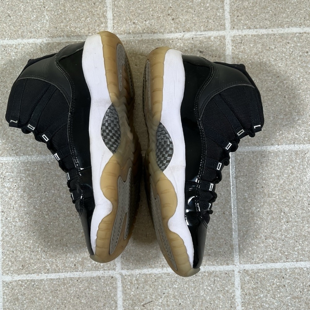 Jordan Air Jordan 11 Retro Shoes Youth Size 6Y Black Basketball 378038-011 - Picture 8 of 10